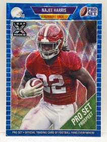 36/50!! 2021 PRO SET PROSPECT NAJEE HARRIS WAVE ROOKIE CARD