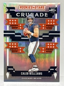 2024 PANINI ROOKIES & STARS CALEB WILLIAMS CRUSADE ROOKIE CARD