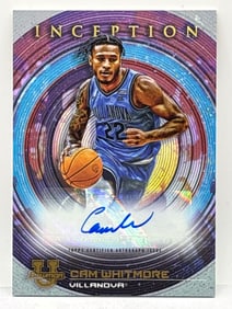 2023 BOWMAN UNIVERSITY INCEPTION CAN WHITMORE AUTOGRAPHED ROOKIE CARD