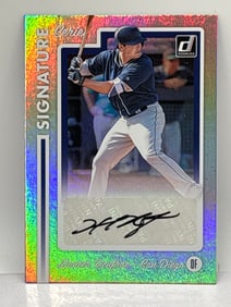 2017 PANINI DONRUSS SIGNATURE SERIES HUNTER RENFROE AUTOGRAPH