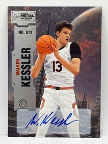2022 SKYBOX METAL UNIVERSE CHAMPIONS WALKER KESSLER AUTO
