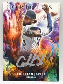 2021 PANINI CHRONICLES ORIGINS CRISTIAN JAVIER ON-CARD AUTO