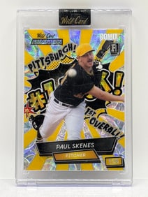 1/25!! 2024 WC ALUMINATION PAUL SKENES #1 PICK COMIX ROOKIE CARD