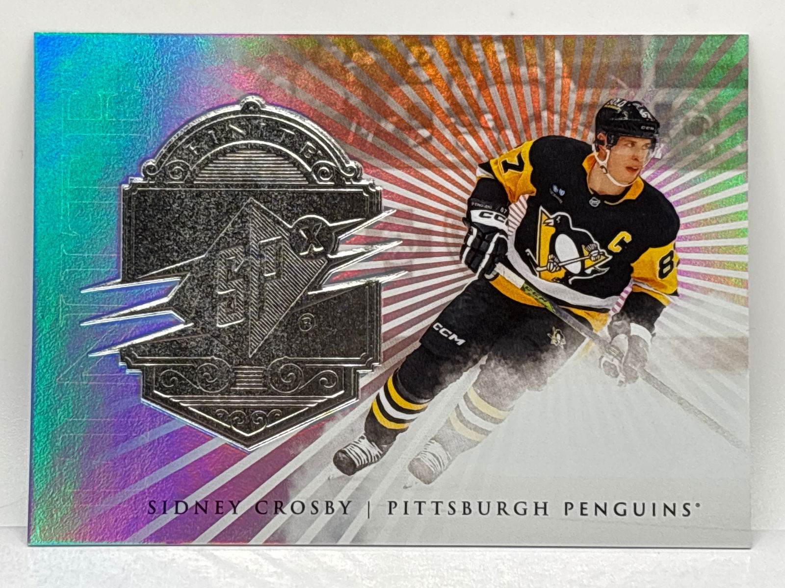 497/999!! 2024-25 UPPER DECK SIDNEY CROSBY SPX FINITE (1 of 4)