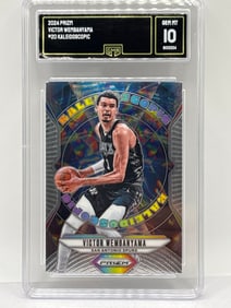 2024 PANINI PRIZM VICTOR WEMBANYAMA KALEIDOSCOPE GEM MINT 10