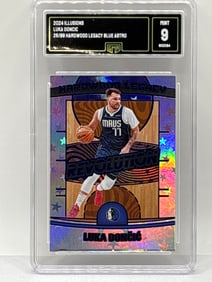 26/99!! 2024 PANINI ILLUSIONS HARDWOOD LEGACY LUKA DONCIC ASTRO MINT 9