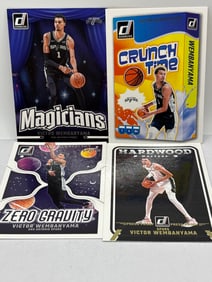 VICTOR WEMBANYAMA 4 CARD LOT