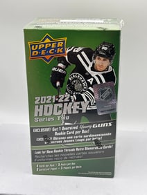 FACTORY SEALED 2021-22 UPPER DECK HOCKEY SERIES TWO BOX