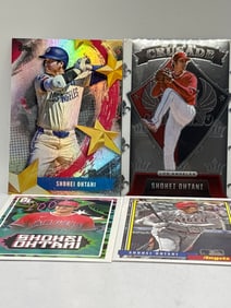 SHOHEI OHTANI 4 CARD LOT