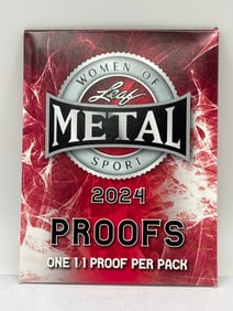 GUARANTEED 1/1!! WOMEN OF SPORT LEAF METAL 2024 PROOFS PACK