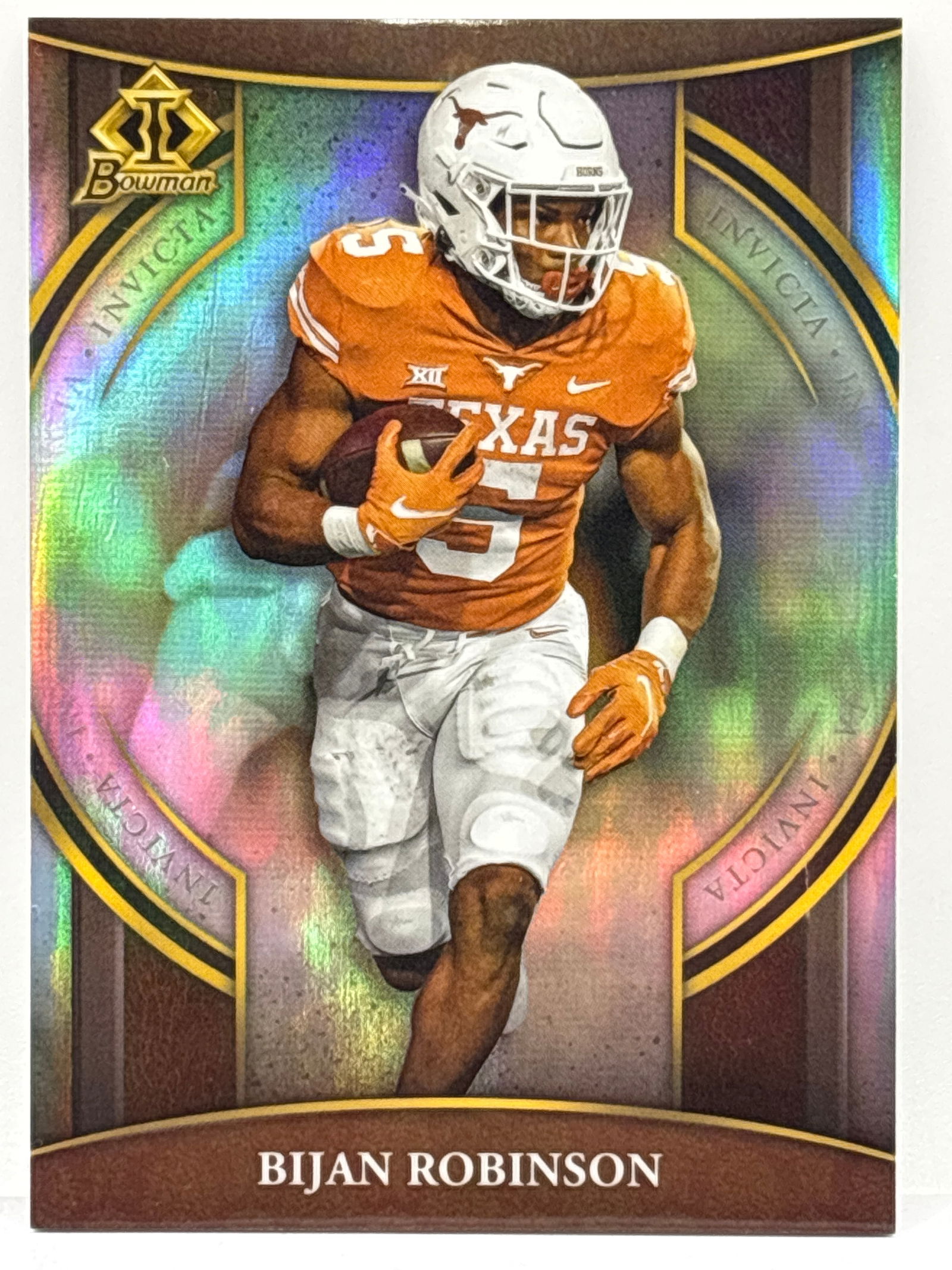 2022 BOWMAN INVICTA BIJAN ROBINSON HOLO SP: 2022 BOWMAN INVICTA BIJAN ROBINSON HOLO SP