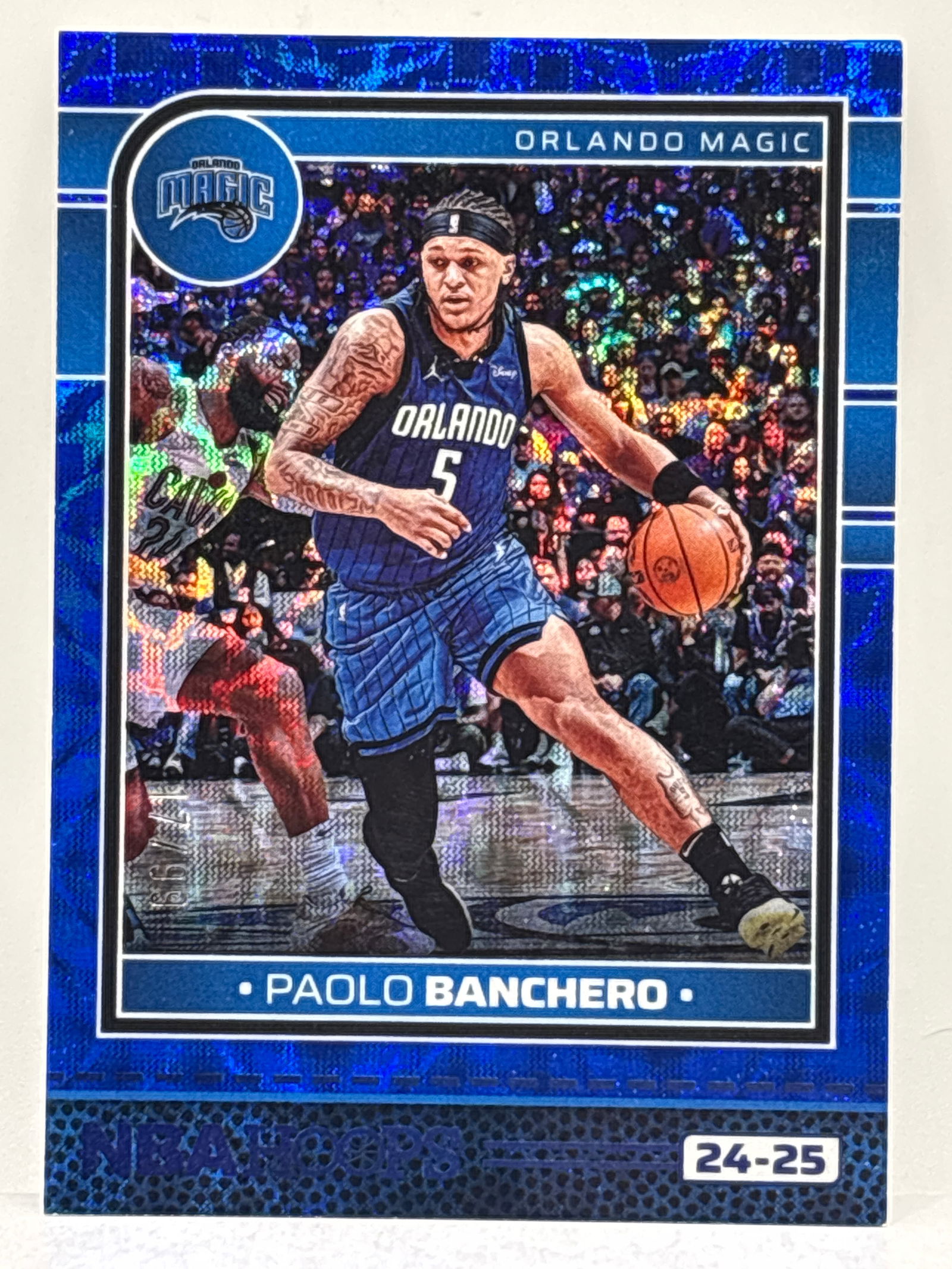 17/99!! 2024-25 PANINI NBA HOOPS PAOLO BANCHERO BLUE SCOPE SP (1 of 4)