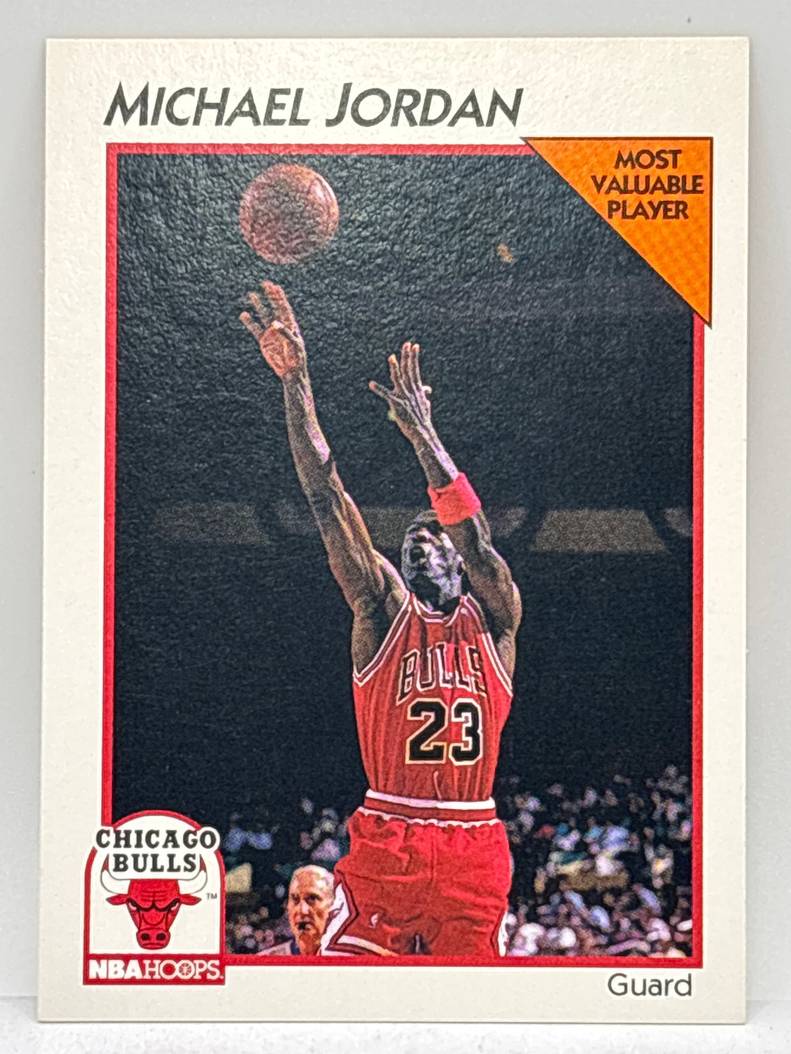 1991 NBA HOOPS MICHAEL JORDAN MOST VALUABLE PLAYER: 1991 NBA HOOPS MICHAEL JORDAN MOST VALUABLE PLAYER