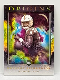 2023 PANINI ORIGINS ANTHONY RICHARDSON SP ROOKIE CARD