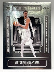 2023-24 PANINI PHOENIX VICTOR WEMBANYAMA TEMPLE MEN ROOKIE CARD