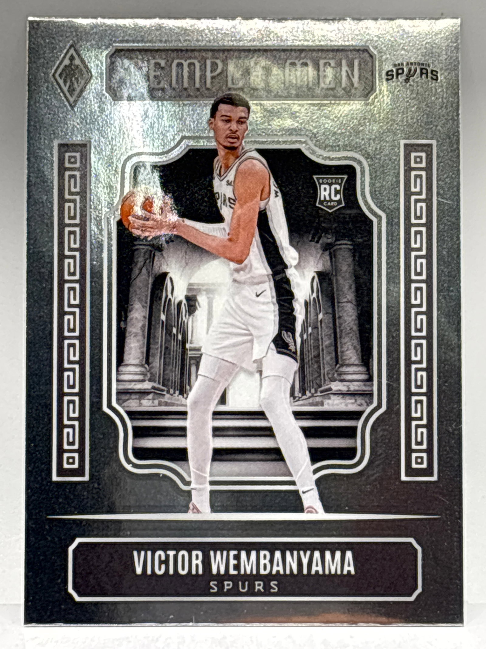 2023-24 PANINI PHOENIX VICTOR WEMBANYAMA TEMPLE MEN ROOKIE CARD: 2023-24 PANINI PHOENIX VICTOR WEMBANYAMA TEMPLE MEN ROOKIE CARD