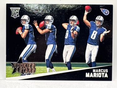 2015 PANINI ROOKIES & STARS MARCUS MARIOTA SP ROOKIE CARD