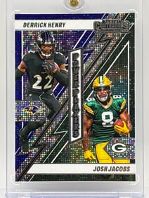 2024 PANINI CONTENDERS DERRICK HENRY & JOSH JACOBS POWER PLAYERS