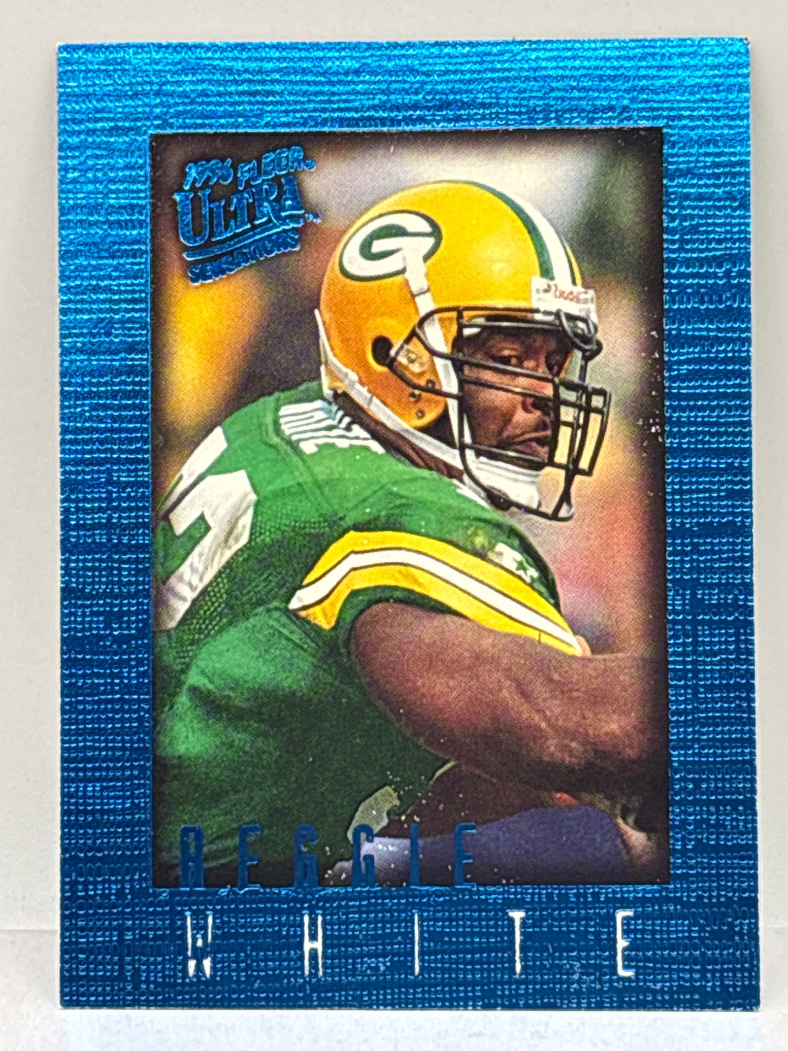 1996 FLEER ULTRA SKYBOX REGGIE WHITE SENSATIONS: 1996 FLEER ULTRA SKYBOX REGGIE WHITE SENSATIONS