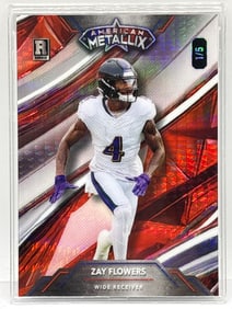 1/5!! 2023 WC AMERICAN METALLIX ZAY FLOWERS HYPER ROOKIE CARD
