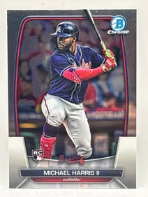 2023 BOWMAN CHROME MICHAEL HARRIS ROOKIE CARD