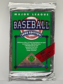 1990 UPPER DECK MAJOR LEAGUE BASEBALL PACK