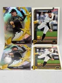 PAUL SKENES 4 CARD LOT