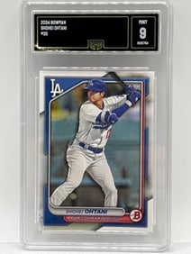 2024 BOWMAN #33 SHOHEI OHTANI GRADED GMA MINT 9
