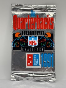 1991 UPPER DECK THE QUARTERBACKS CHALLENGE FOOTBALL PACK