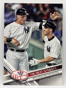 2017 TOPPS UPDATE SERIES AARON JUDGE NEW CREW FOR THE OLD ZOO ROOKIE CARD