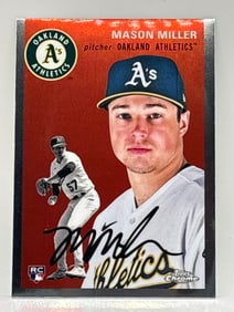 2023 TOPPS CHROME #109 MASON MILLER ROOKIE CARD