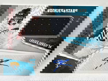 42/99!! 2020 PANINI ROOKIES & STARS FRESHMAN ORIENTATION LAVISKA SHENAULT RPA AUTHENTIC MEM AUTO RC