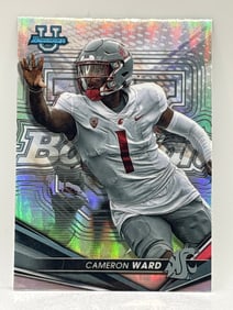 2022 BOWMAN UNIVERSITY CAMERON WARD ROOKIE REFRACTOR CARD