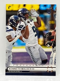 2022 PANINI CHRONICLES PHOTOGENIC KENNETH WALKER III SP ROOKIE CARD