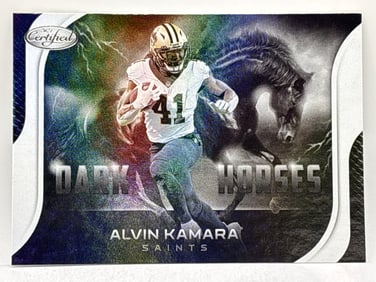 2021 PANINI CERTIFIED ALVIN KAMARA DATK HORSES INSERT
