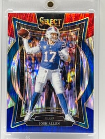 2024 PANINI SELECT CONCOURSE JOSH ALLEN SHIMMER PRIZM HOLO SP