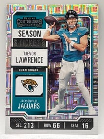 2023 PANINI CONTENDERS TREVOR LAWRENCE SEASON TICKET