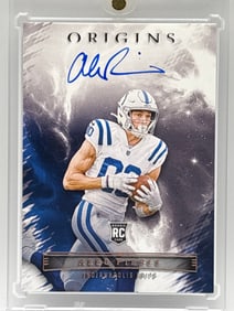 2022 PANINI ORIGINS ALEC PIERCE ON-CARD AUTOGRAPHED ROOKIE CARD