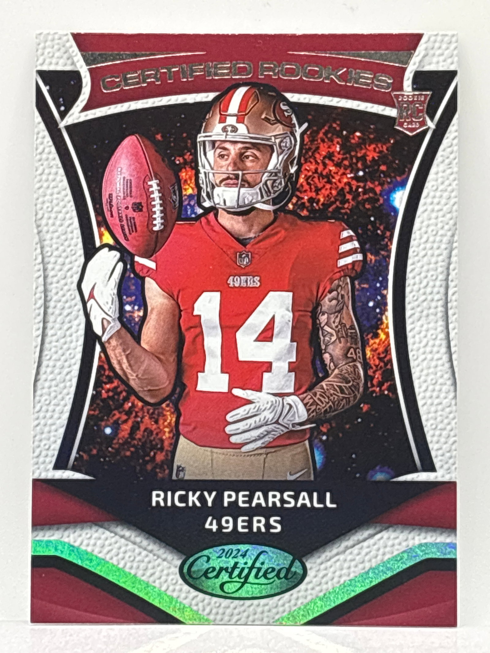 2024 PANINI CERTIFIED RICKY PEARSALL CERTIFIED ROOKIES RC: 2024 PANINI CERTIFIED RICKY PEARSALL CERTIFIED ROOKIES RC