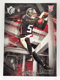 2022 PANINI CHRONICLES GRIDIRON KINGS DRAKE LONDON CANVAS ROOKIE CARD
