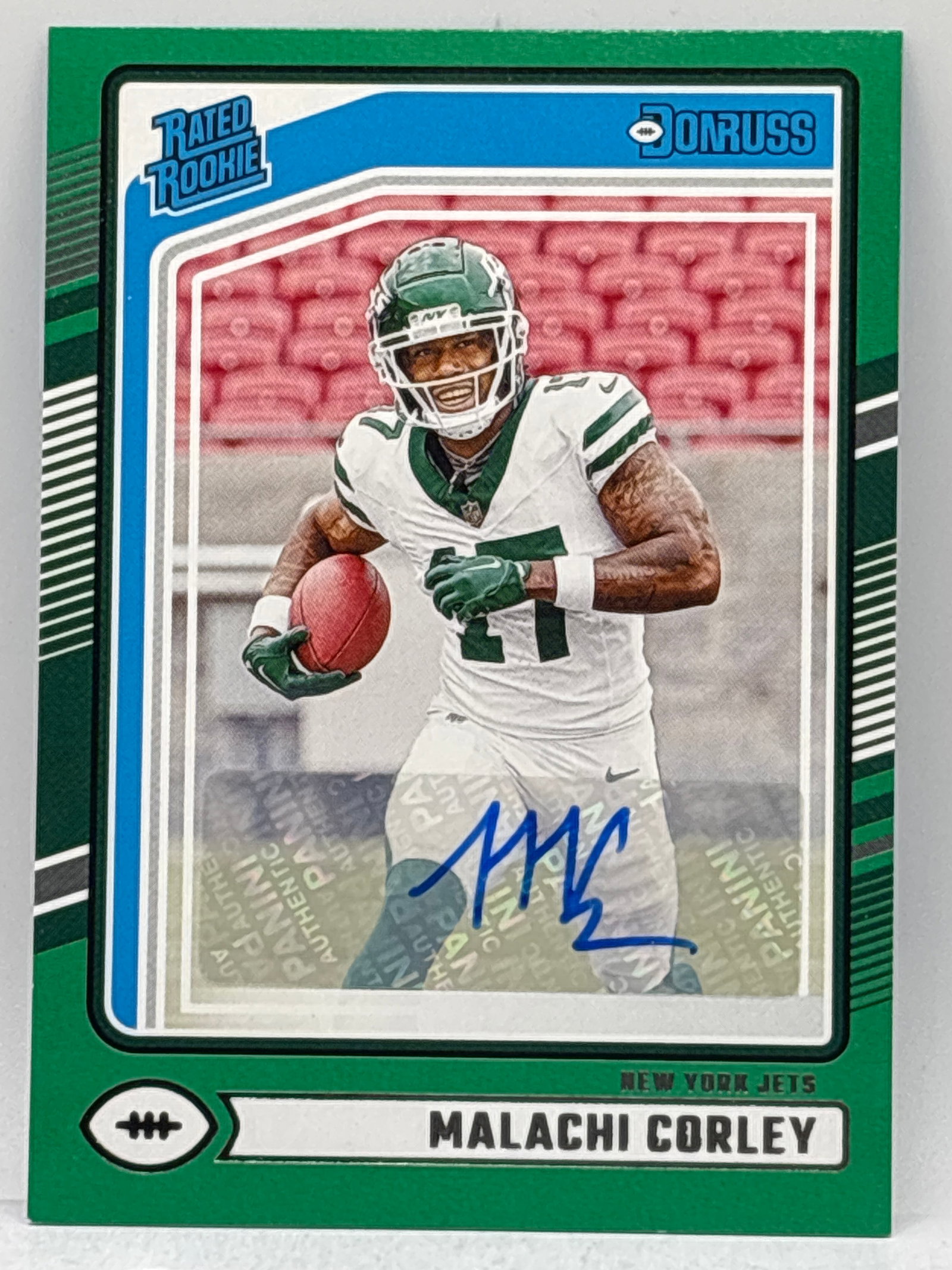 2024 PANINI DONRUSS MALACHI CORLEY AUTOGRAPHED RATED ROOKIE CARD: 2024 PANINI DONRUSS MALACHI CORLEY AUTOGRAPHED RATED ROOKIE CARD