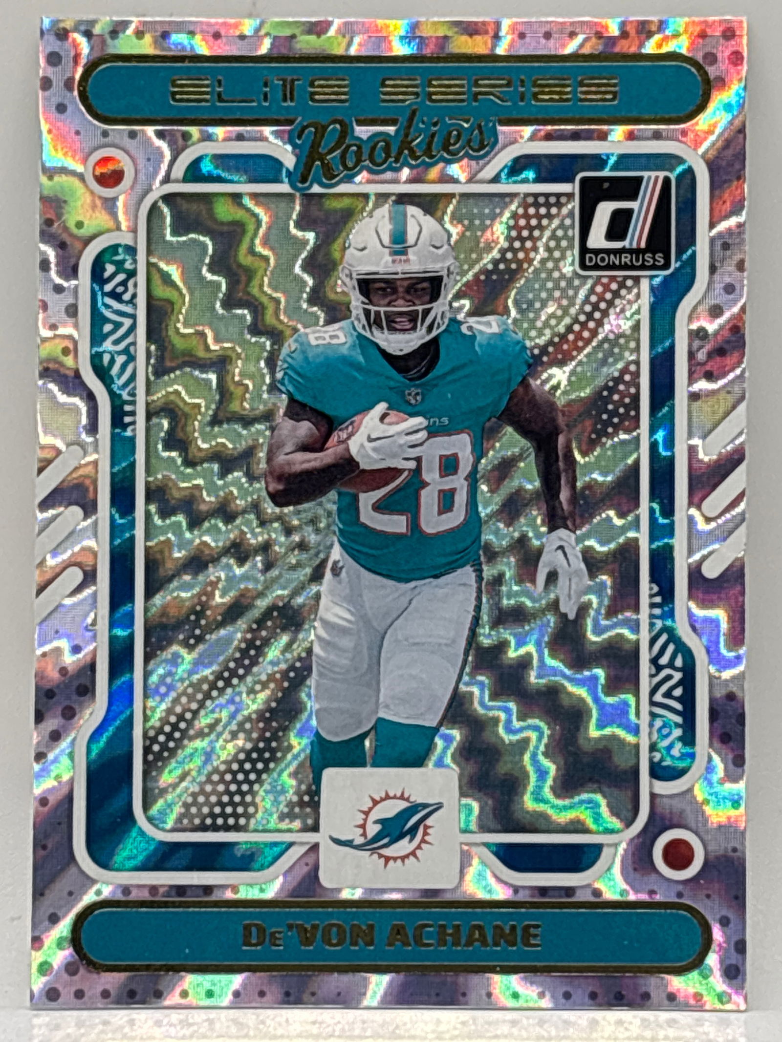2023 PANINI DONRUSS ELITE SERIES DE’VON ACHANE ROOKIES RC (1 of 3)