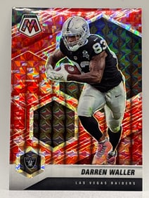 2021 PANINI MOSAIC DARREN WALLER CAMO SP PRIZM HOLO