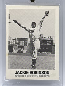 AUTHENTIC 1977 TCMA #20 JACKIE ROBINSON
