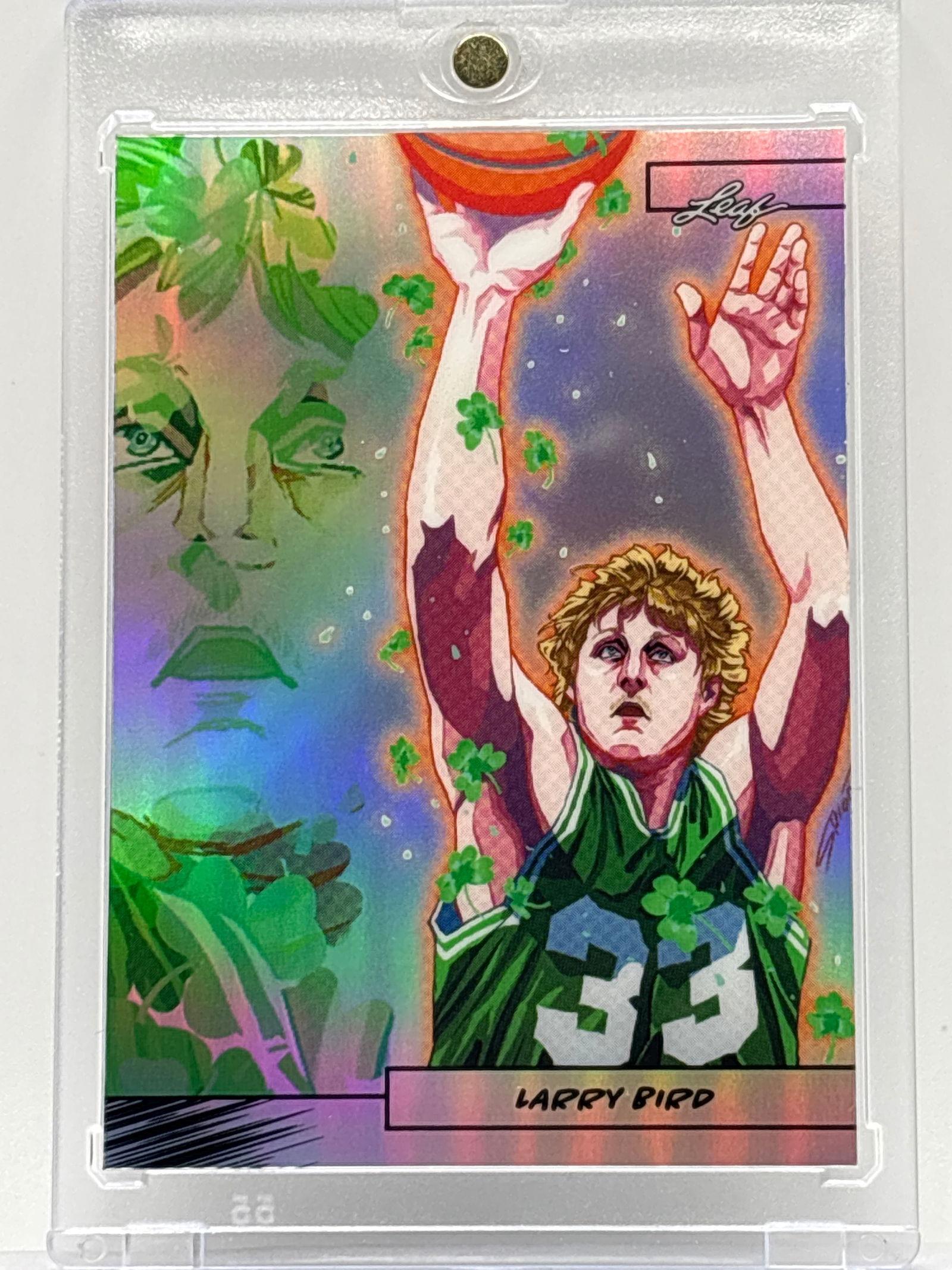 RARE 66/99!! 2024 LEAF ANIME NATION SERIES 2 SHION MINABE’S LARRY BIRD (1 of 5)