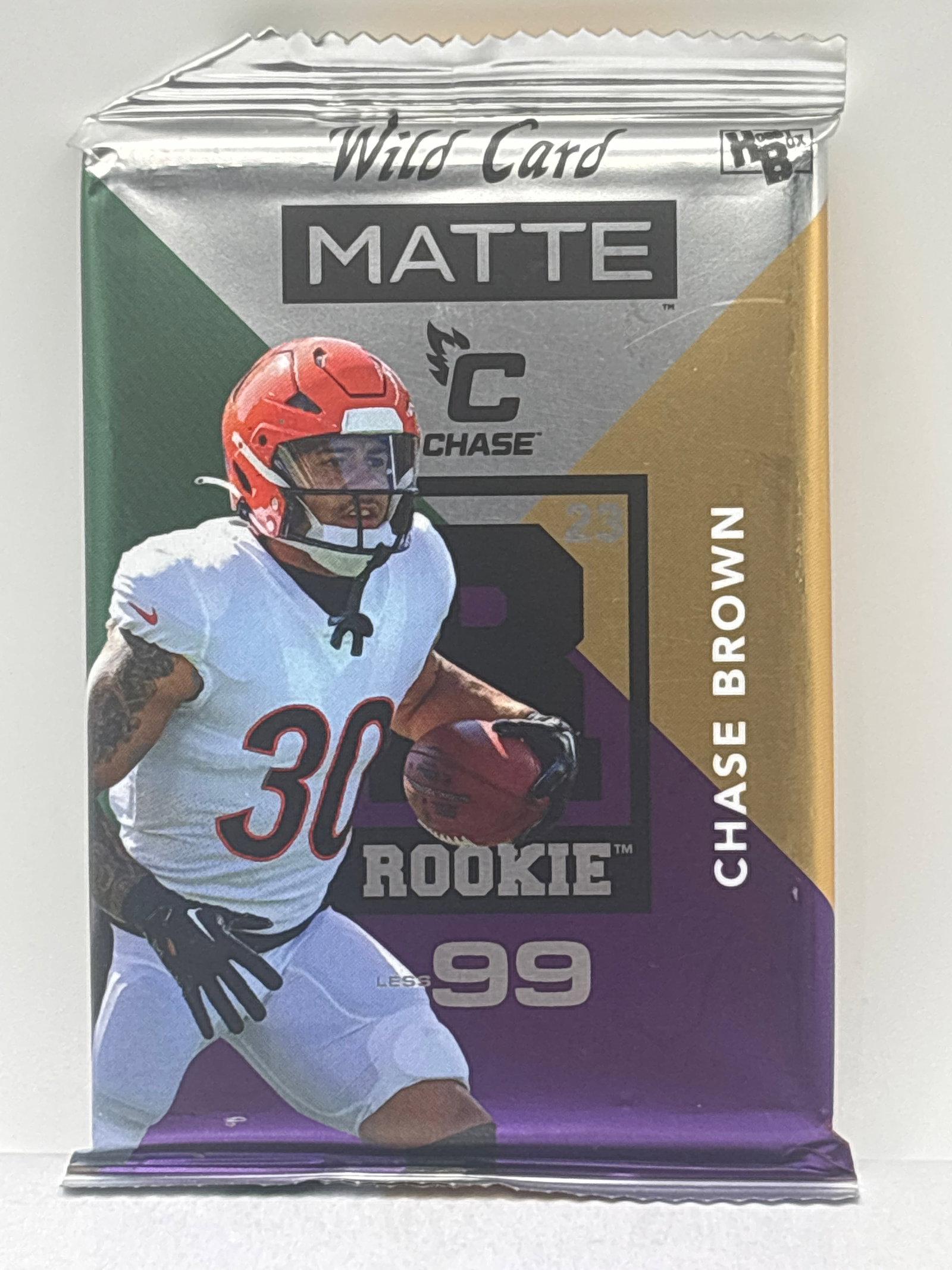 HOBBY BOX WC MATTE CHASE BROWN ROOKIE CHASE PACK: GUARANTEED /99 OR LOWER
