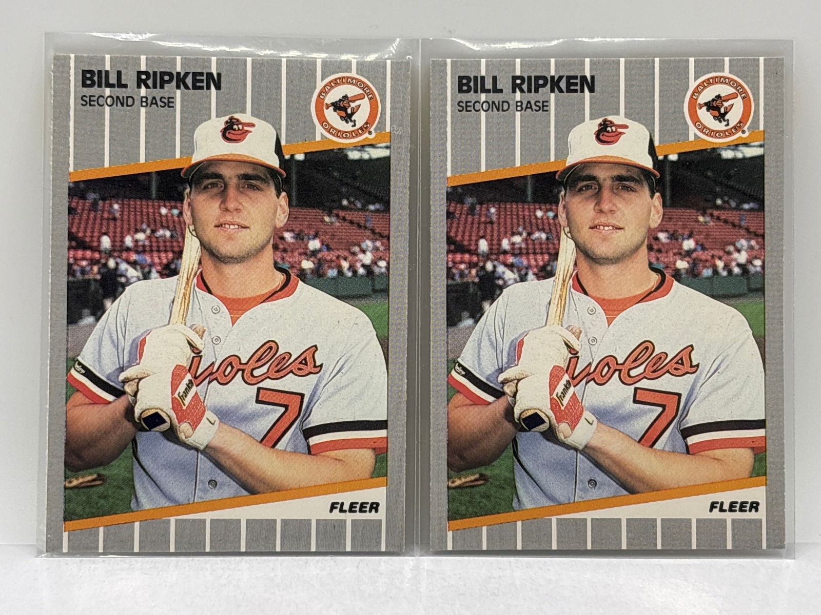 ICONIC BILLY RIPKEN “FF” BLACKED BOX ERROR CARD LOT (1 of 4)