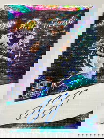 87/99!! 2023 PANINI SPECTRA COLORGRAPHS JERRY JEUDY CELESTIAL PRIZM HOLO ON CARD AUTOGRAPH