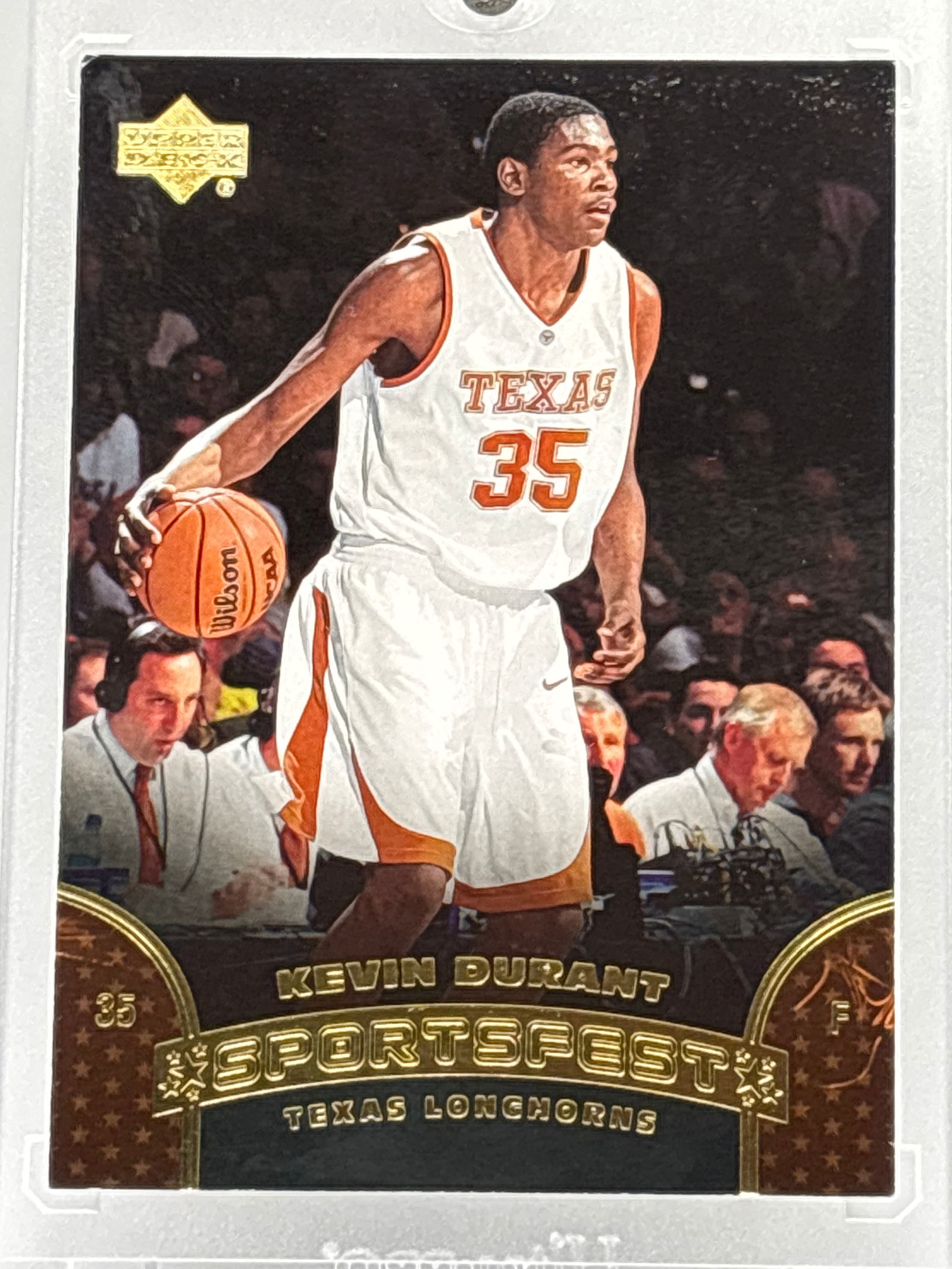 RARE 2007 UPPER DECK SF-7 KEVIN DURANT SPORTSFEST INSERT ROOKIE CARD (1 of 2)