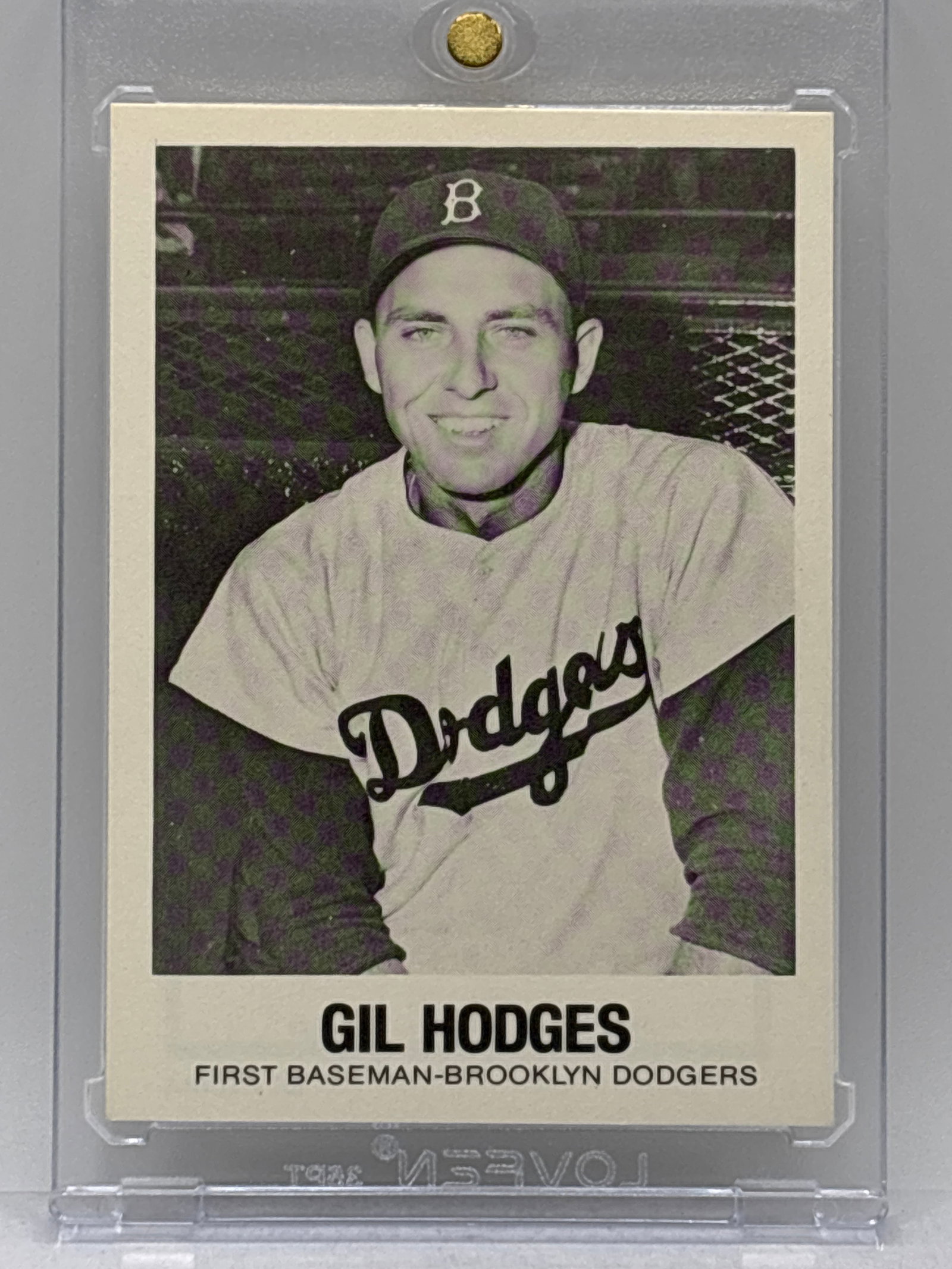 AUTHENTIC 1977 TCMA #15 GIL HODGES: AUTHENTIC 1977 TCMA #15 GIL HODGES